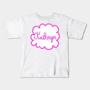 Kathryn. Female name. Kids T-Shirt